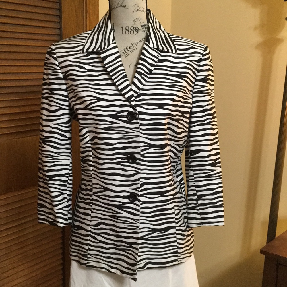 Zebra Blazer
